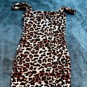 Body dress cheetah print